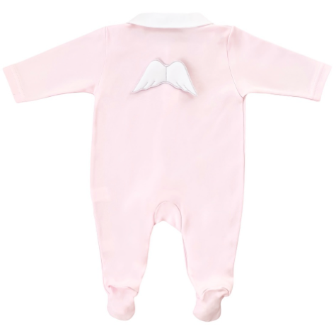 Baby Gi Pink Angel Wing Sleepsuit - The Little Darlings