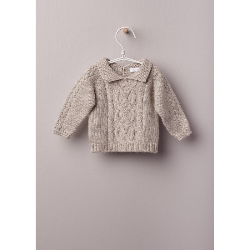 FROSTY WINTER polo sweater - The Little Darlings