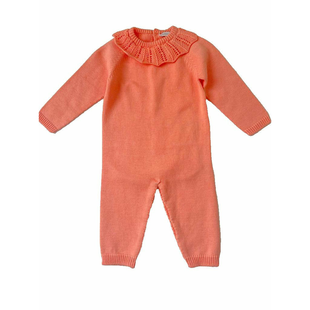 Wedoble Coral Ruffle Jumpsuit - The Little Darlings